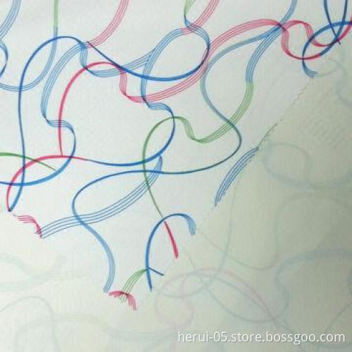 210T Polyester Taffeta Laminated Fabric, Milky TPU Membrane